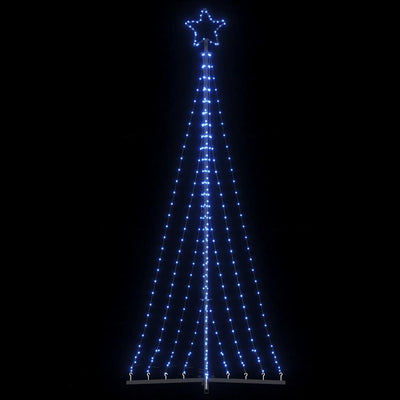 joulukuusenvalo 447 LED-valoa sininen 250 cm