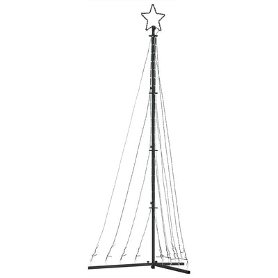 Joulukuusen LED-valot 447 LED-valoa värikäs 250 cm