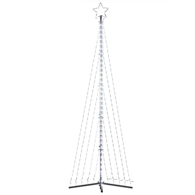 joulukuusenvalo 495 kylmän valkoista LED-valoa 300 cm