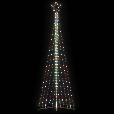 Joulukuusen LED-valot 495 LED-valoa värikäs 300 cm