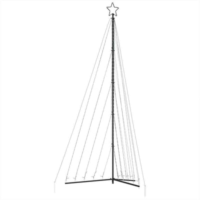 Joulukuusen LED-valot 570 LED-valoa värikäs 400 cm