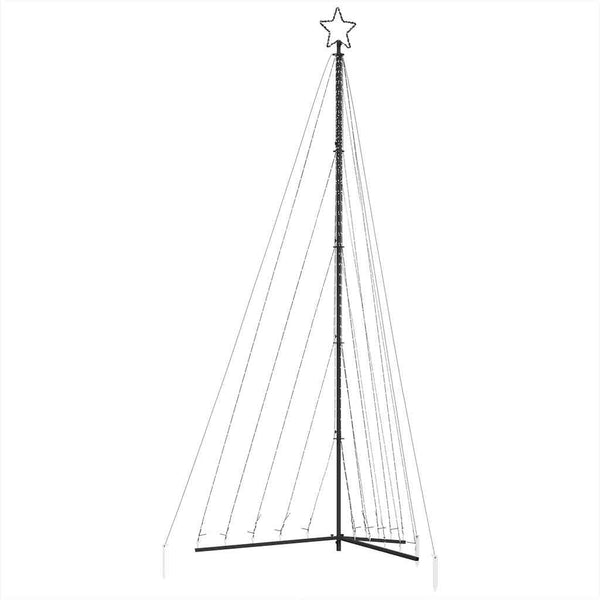 Värikäs joulukuusen led-valot Rebekka 400cm (570 led-valoa)