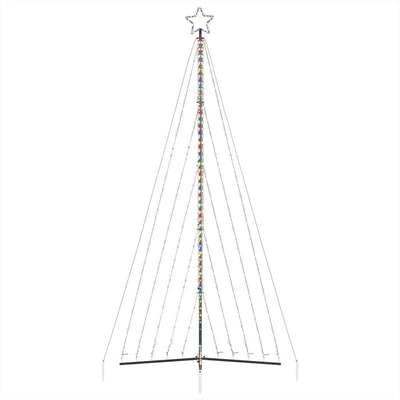 Joulukuusen LED-valot 570 LED-valoa värikäs 400 cm