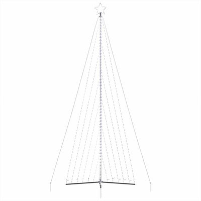joulukuusenvalo 789 LEDiä Kylmävalkoinen 480 cm