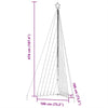 joulukuusenvalo 789 LEDiä Kylmävalkoinen 480 cm