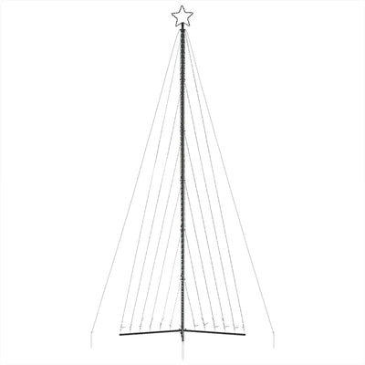 joulukuusenvalo 789 sinistä LED-valoa 480 cm