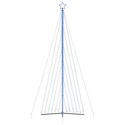 joulukuusenvalo 789 sinistä LED-valoa 480 cm