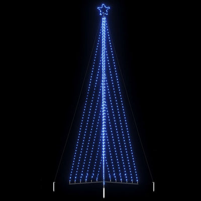 joulukuusenvalo 789 sinistä LED-valoa 480 cm
