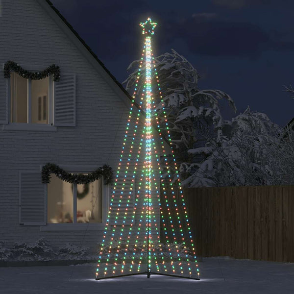 Värikäs joulukuusen led-valot Rebekka 480cm (789 led-valoa)