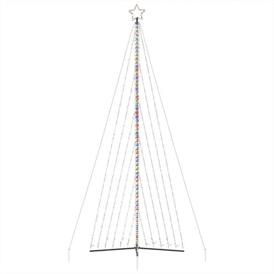 Joulukuusen LED-valot 789 LED-valoa värikäs 480 cm