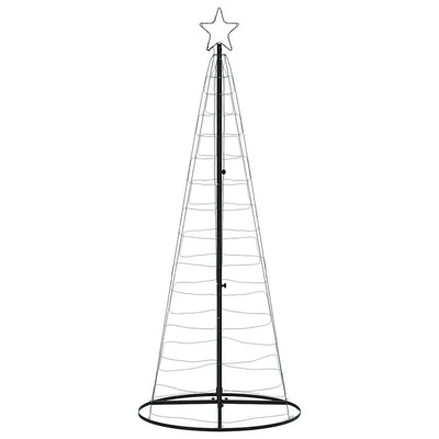 Valkoinen led joulukuusi Esmaeil 182cm (200 kpl)