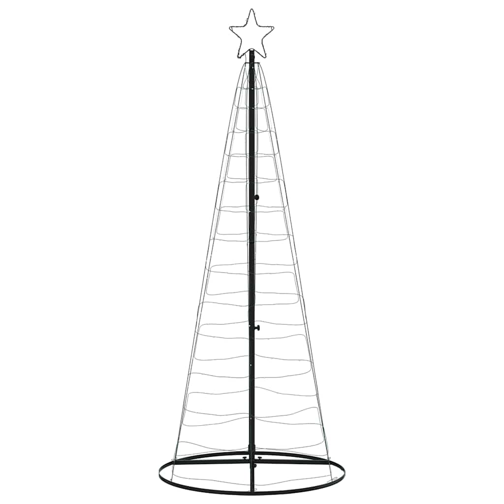Valkoinen led joulukuusi Esmaeil 182cm (200 kpl)