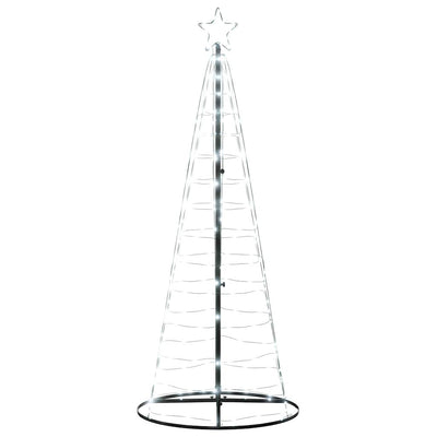 Valkoinen led joulukuusi Esmaeil 182cm (200 kpl)