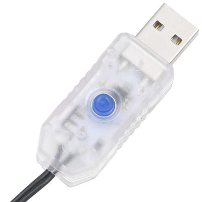 Valkoinen led joulukuusi Esmaeil 182cm (200 kpl)