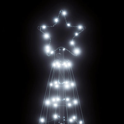 Valkoinen led joulukuusi Esmaeil 182cm (200 kpl)