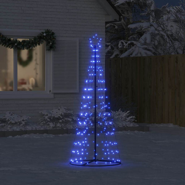LED joulukuusi 200 LEDiä Sininen 180 cm