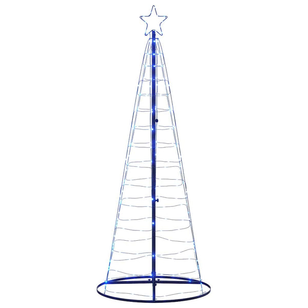 LED joulukuusi 200 LEDiä Sininen 180 cm