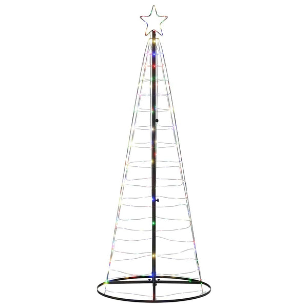 LED joulukuusi 200 LEDiä Värikäs 180 cm