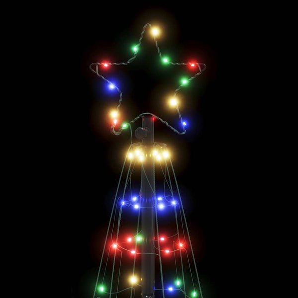 LED joulukuusi 200 LEDiä Värikäs 180 cm