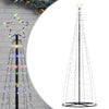 LED joulukuusi 550 LEDiä Värikäs 300 cm