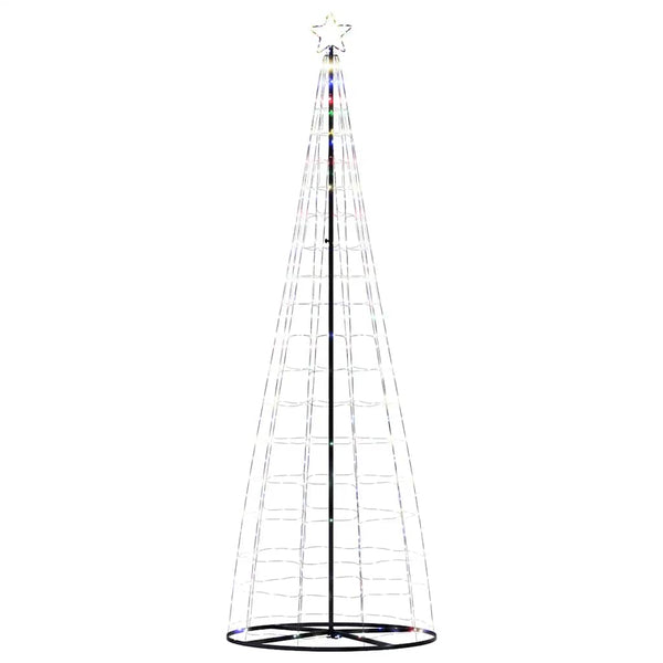 LED joulukuusi 550 LEDiä Värikäs 300 cm