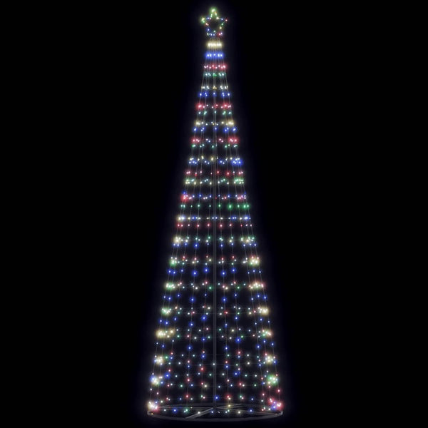 LED joulukuusi 550 LEDiä Värikäs 300 cm