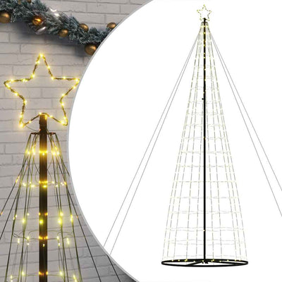 Lämmin valkoinen led joulukuusi Esmaeil 503cm (1534 ledit)
