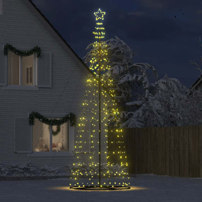 Lämmin valkoinen led joulukuusi Esmaeil 503cm (1534 ledit)