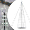 LED joulukuusi 1534 LEDit Kylmävalkoinen 500 cm