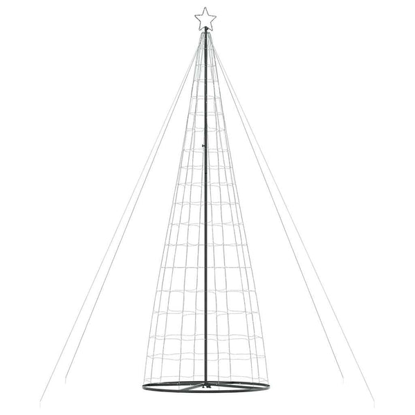 LED joulukuusi 1534 LEDit Kylmävalkoinen 500 cm
