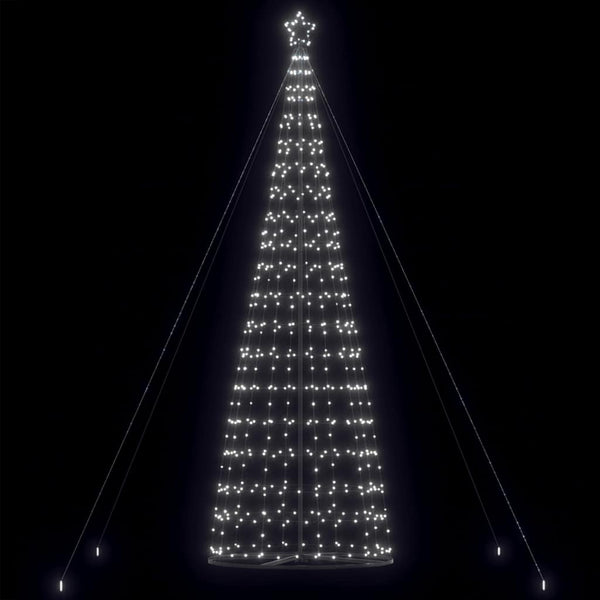 LED joulukuusi 1534 LEDit Kylmävalkoinen 500 cm