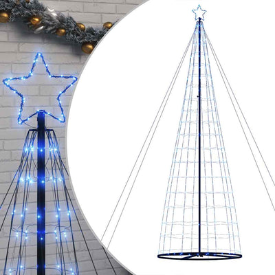 Sininen led joulukuusi Esmaeil 503cm (1534 lediä)
