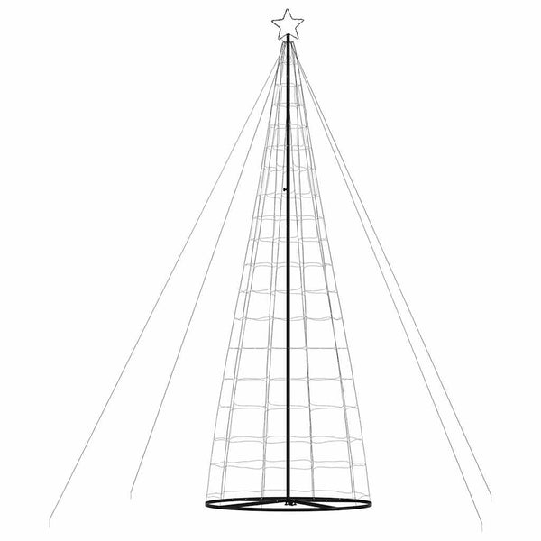 Sininen led joulukuusi Esmaeil 503cm (1534 lediä)