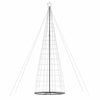 LED joulukuusi 1534 LEDiä Värikäs 500 cm