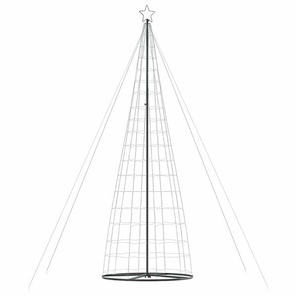 LED joulukuusi 1534 LEDiä Värikäs 500 cm