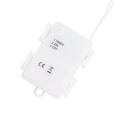 Lämmin valkoinen jouluvalot poro silhouette Mihalic 35 LEDiä (2 kpl)