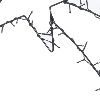 Lämmin valkoinen jouluvalot tähdenlento siluetti Dalica 80 LEDs