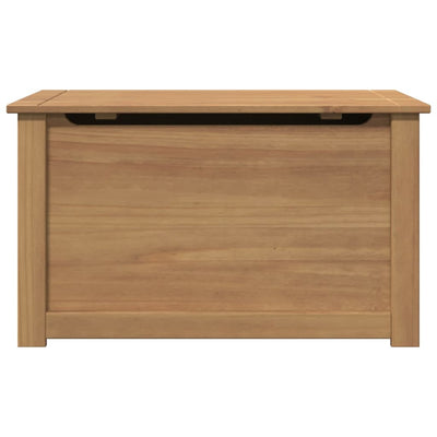 Säilytyslaatikko kannella Panama 79x42x46 cm täysi mänty