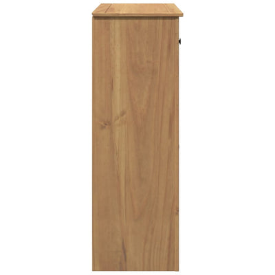 Kenkäkaappi Panama 80x40x114 cm täysi mänty
