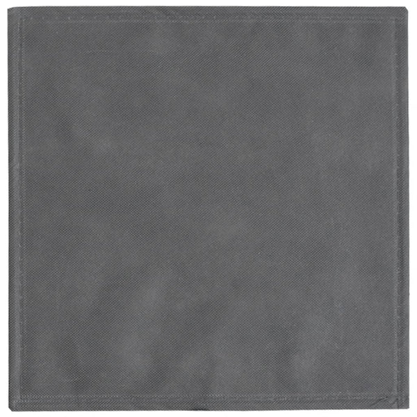 Taitettavat säilytyslaatikot 10 kpl harmaa 32x32x32 cm
