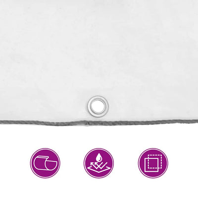 Kasvinsuoja silmukoilla Sandulica 2x8 m (polyeteeni)