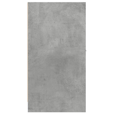 Apteekkarinkaappi betoninharmaa 30x41x77,5 cm tekninen puu