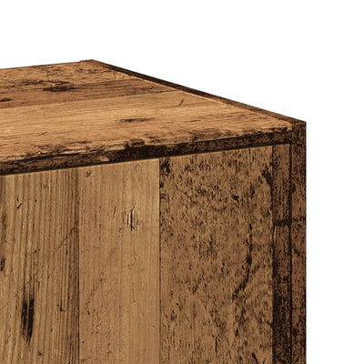 Vanha puu apteekkarinkaappi Var 30x41x77,5cm (lastulevy)