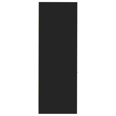 Musta apteekkarinkaappi Var 30x41x118cm (puinen)