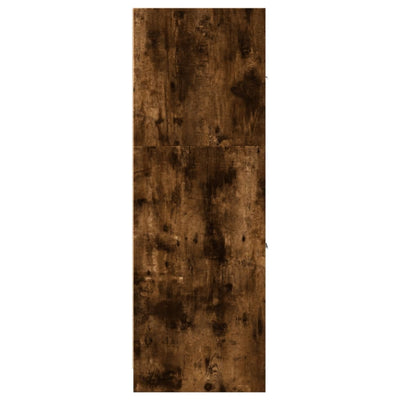 Apteekkarinkaappi savutammi 40x41x118 cm tekninen puu