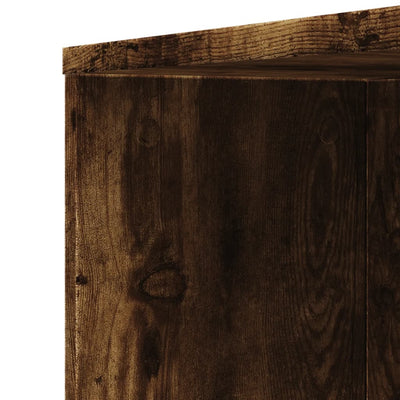 Savutammi kapea kylpyhuonekaappi pyörillä Gellerd (puinen)