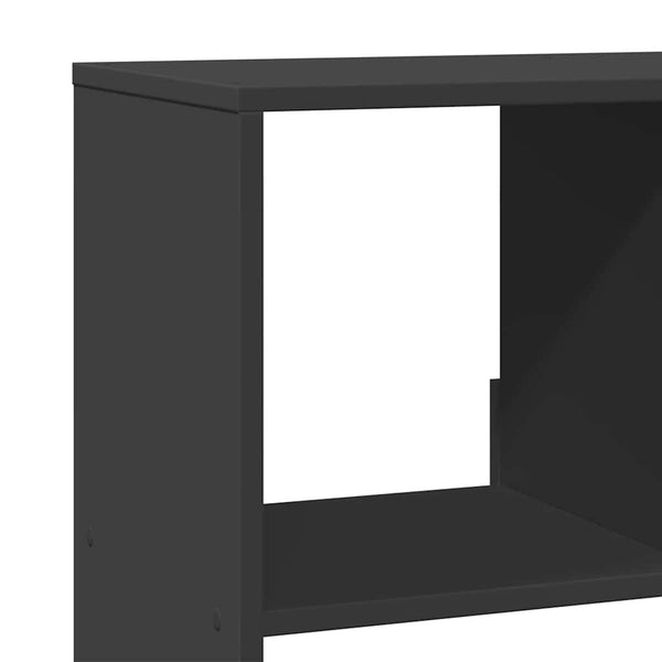 Kirjahylly musta 100x33x156,5 cm tekninen puu