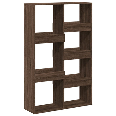 Kirjahylly ruskea tammi 100x33x155,5 cm tekninen puu