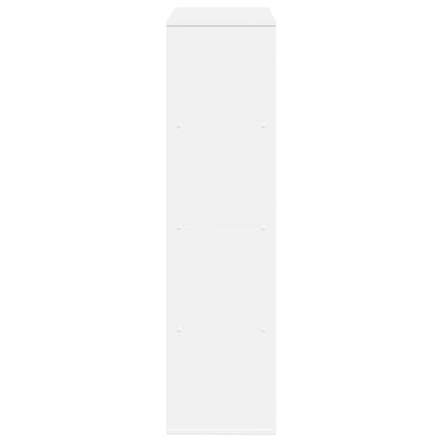 Huoneenjakaja valkoinen 100x33x125,5 cm tekninen puu