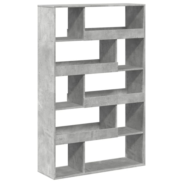 Huoneenjakaja betoninharmaa 100x33x156,5 cm tekninen puu